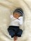 Newborn Baby Boy Hat, New Baby Beanie, Crochet Baby Hat, Baby Hats for Boy, Coming Home Hat, Newborn Photo Prop, Baby Boy Hat, Baby Boy Gift product 2